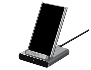 Rapoo XC350 Smartphone, Tablet Silber USB Kabelloses Laden Schnellladen Intern