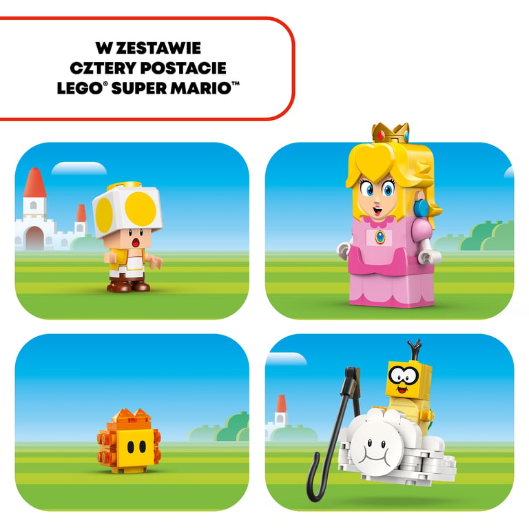 LEGO Super Mario Przygody z interaktywną figurką ® Peach™
