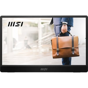 MSI Pro MP161 E2 Tragbarer Monitor Schwarz 39,6 cm (15,6") LED 1920 x 1080 px