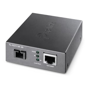 TP-Link TL-FC111B-20 Netzwerkkonverter 100 Mbit/s, Einzelgerät, schwarz