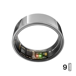 Ultrahuman Ring AIR Nie Inteligentny pierścień do śledzenia aktywności Srebrny