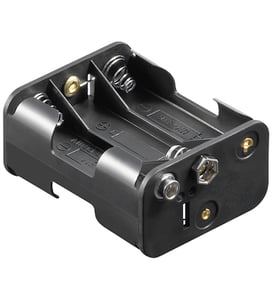 Goobay 11467 container and latch for 6 AA batteries/rechargeable batteries