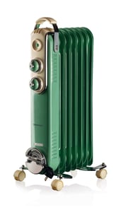 Ariete 0837 Inomhus Grön 1500 W Elektrisk oljevärmare för inomhusbruk