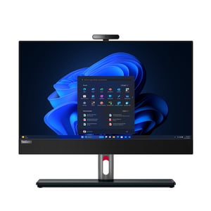 Lenovo ThinkCentre M90a Intel® Core™ i5 i5-14500 60.5 cm (23.8") 1920 x 1080 px Touchscreen All-in-One PC 16 GB DDR5-SDRAM 512 GB SSD Windows 11 Pro Wi-Fi 6E (802.11ax) Black