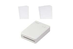 Canon SELPHY QX20 WH dye-sublimation photo printer, 287 x 287 DPI, 2.8" x 3.3" (7.2 x 8.5 cm), Wi-Fi