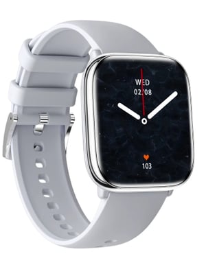 myPhone Watch Pastel 4,45 cm (1.75") AMOLED 40 mm Cyfrowy 390 x 450 px Ekran dotykowy Srebrny