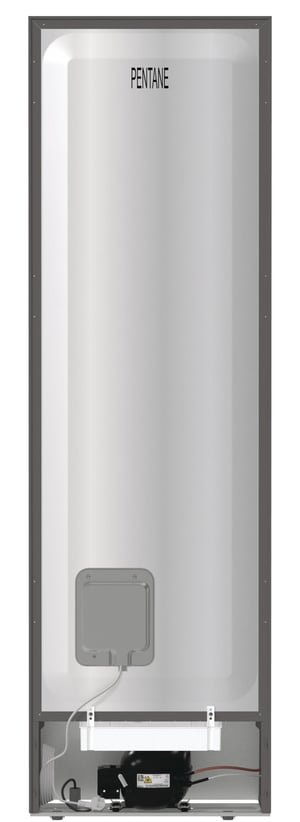 Gorenje NRK6202AXL4 Wolnostojący 331 l Szary, Metaliczny, Biały