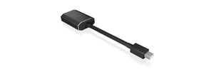 ICY BOX IB-AD506 adapter kablowy Mini DisplayPort HDMI Czarny