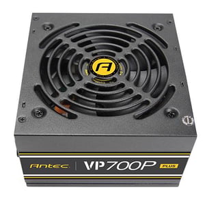 Antec VP700P Plus EC 700 W Power Supply Module, 20+4-pin ATX, Black