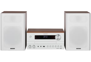 Kenwood M-820DAB Mikro-Heim-Audiosystem 50 W Weiß, Holz