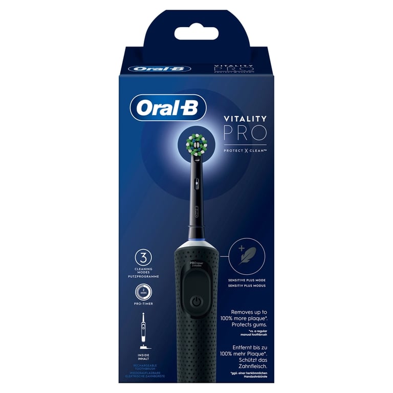 фото Електрична зубна щітка Oral-B Vitality Pro Black