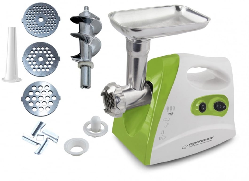 Esperanza EKM012G maszynka do mielenia 600 W Zielony, Stal nierdzewna, Biały