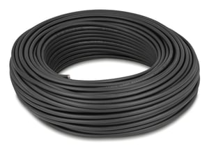 DeLOCK 80597 Netzwerkkabel, schwarz, 50 m, Cat6a U/FTP (STP)