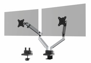 Durable 509723 Monitor Mount / Stand, 81.3 cm (32"), Wall-Mounted, Silver