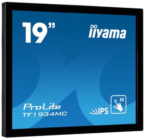 iiyama ProLite TF1934MC-B7X monitor komputerowy 48,3 cm (19") 1280 x 1024 px SXGA LED Ekran dotykowy Czarny
