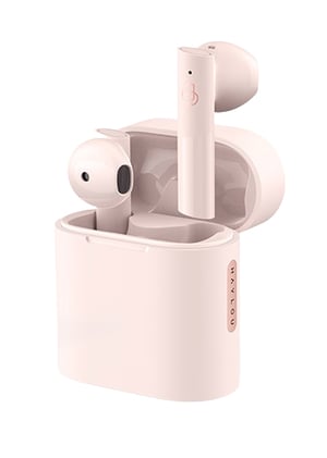 Haylou MoriPods Zestaw słuchawkowy True Wireless Stereo (TWS) Douszny Połączenia/muzyka Bluetooth Różowy
