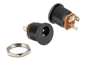 DeLOCK 65690 Electric Power Plug, Black
