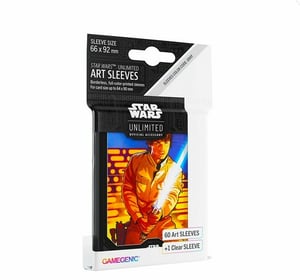 Asmodee Star Wars: Unlimited Art Sleeves – Luke Skywalker kortfodral
