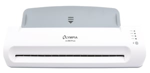 Olympia A396 Plus Cold/Hot Laminator, 300 mm/min, White