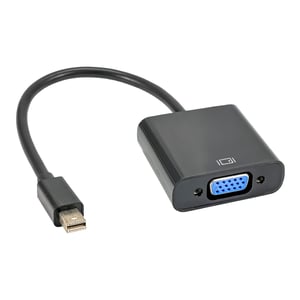 Akyga AK-AD-39 0.15 m Mini DisplayPort to VGA (D-Sub) Cable Adapter, Black