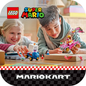 LEGO Super Mario Mario Kart™ — Wario i King Boo
