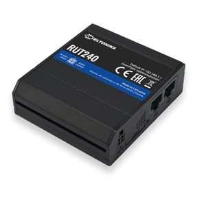 Teltonika RUT240 router bezprzewodowy Fast Ethernet Jedna częstotliwości (2,4 GHz) 4G Czarny