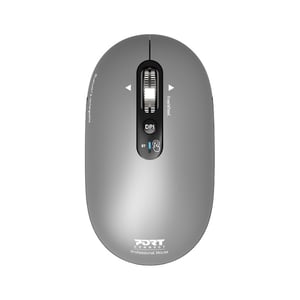 Port Designs 910009 Maus, universell, beidhändig, Bluetooth, optisch, 3200 DPI