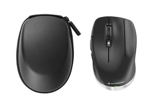 3Dconnexion CadMouse Compact Maus Büro Rechtshänder RF Wireless + Bluetooth + USB Typ C Optisch 7200 DPI