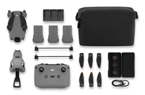 DJI MINI 5 PRO FLY MORE COMBO (RC-N3) 4-rotor quadcopter, 50 MP, 3840 x 2160 px, 2788 mAh, Black, Gray