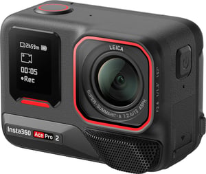 Insta360 Ace Pro Gen2 aparat do fotografii sportowej 48 MP 8K Ultra HD 25,4 / 1,3 mm (1 / 1.3") Wi-Fi 405 g