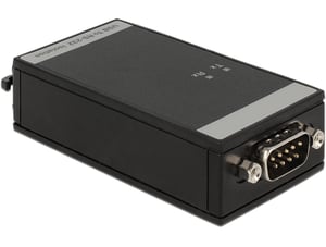DeLOCK 62502 przejściówka do kabli RS-232 Mini USB 2.0 B Czarny