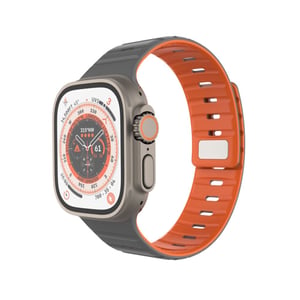FIXED Silicone Magnetic Strap Pasek Jasny Szary Silikon, Stal nierdzewna
