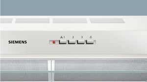 Siemens iQ300 LU93LCC20 okap kuchenny Naścienny Biały 350 m³/h