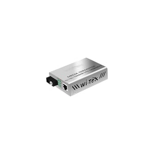 Wi-Tek WI-MC101G konwerter sieciowy 1000 Mbit/s 1550 nm Pojedynczy Srebrny