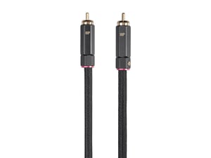 Monoprice 21679 kabel audio 1,82 m RCA Czarny
