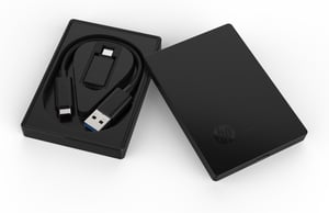 HP P600 500 GB USB Type-C 3.2 Gen 2 (3.1 Gen 2) Czarny