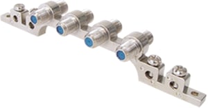 Goobay 67006 Kabelverteiler Kabelverbinder Silber