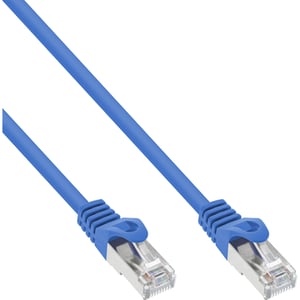 InLine 71501B kabel sieciowy Niebieski 1 m Cat5e F/UTP (FTP)