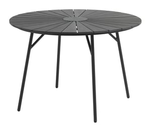 Jysk Gartentisch RANGSTRUP Ø 110 schwarz