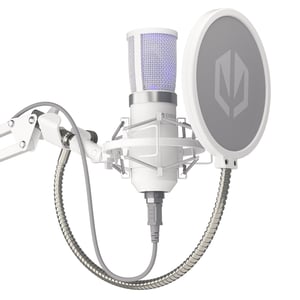 ENDORFY Solum Streaming Biały Mikrofon do komputera