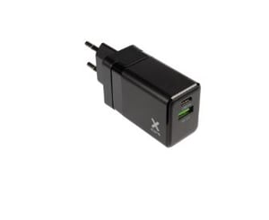 Xtorm XA020 Ladegerät für mobile Geräte, universell, schwarz, Wechselstrom, Schnellladung, intern