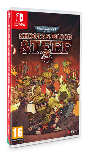 ININ Games Warhammer 40,000: Shootas, Blood & Teef Standardowy Chińska tradycyjna, Niemiecki, Angielski, Hiszpański, Francuska, Włoski, Japońska Nintendo Switch