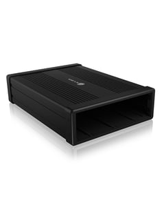 ICY BOX IB-525-U3 13.3 cm (5.25") SATA III ODD Enclosure, Black