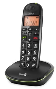 Doro PhoneEasy 100w DECT-Telefon, schwarz