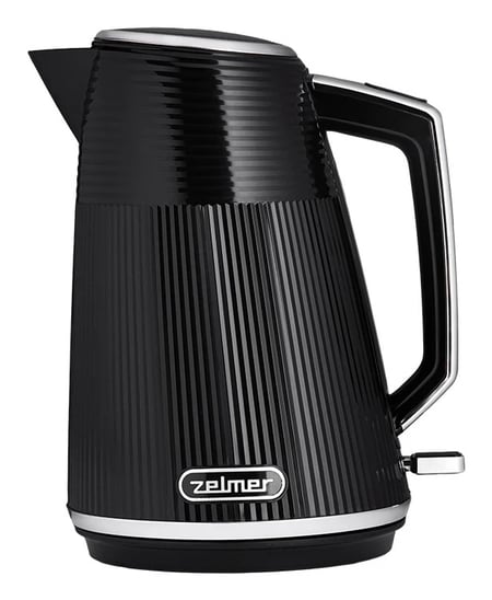 Zelmer ZCK7656 Elegant Line k czajnik elektryczny 1,7 l 2200 W Czarny, Srebrny