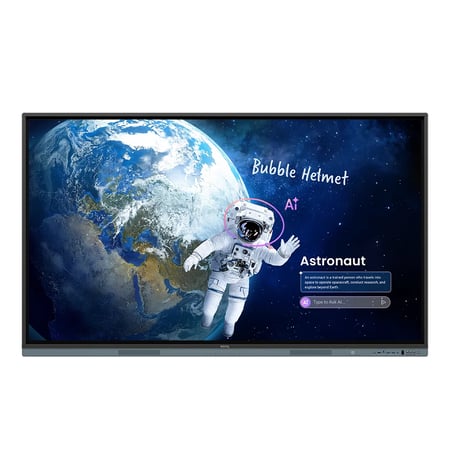 BenQ RM8605 tablica interaktywna 190,5 cm (75") 3840 x 2160 px Ekran dotykowy Czarny