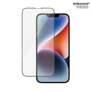 PanzerGlass® Screen Protector for iPhone 14 | 13 | 13 Pro | Ultra-Wide Fit with EasyAligner Clear Apple Screen Protector, 1 pc.