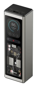 Lenovo G0A3140WWW Lithium-ion (Li-Ion) 20,000 mAh Power Bank, Gold, Gray