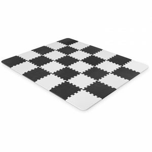Kinderkraft Luno Foam Black, White Baby Play Mat