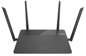 D-Link EXO AC1900 MU-MIMO Wireless Gigabit Ethernet Dual-Band (2.4 GHz/5 GHz) Router, Black